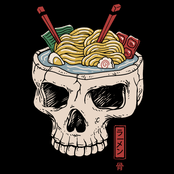 'Ramen Brain' Shirt - X-Small