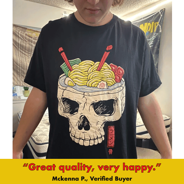 'Ramen Brain' Shirt - X-Small