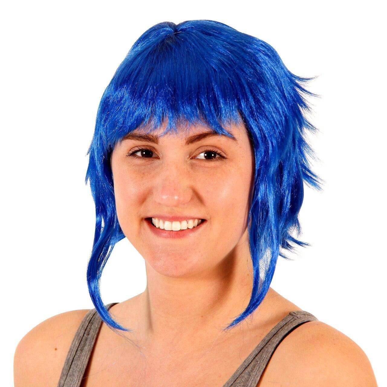 Ramona Flowers Costume Wig - Blue