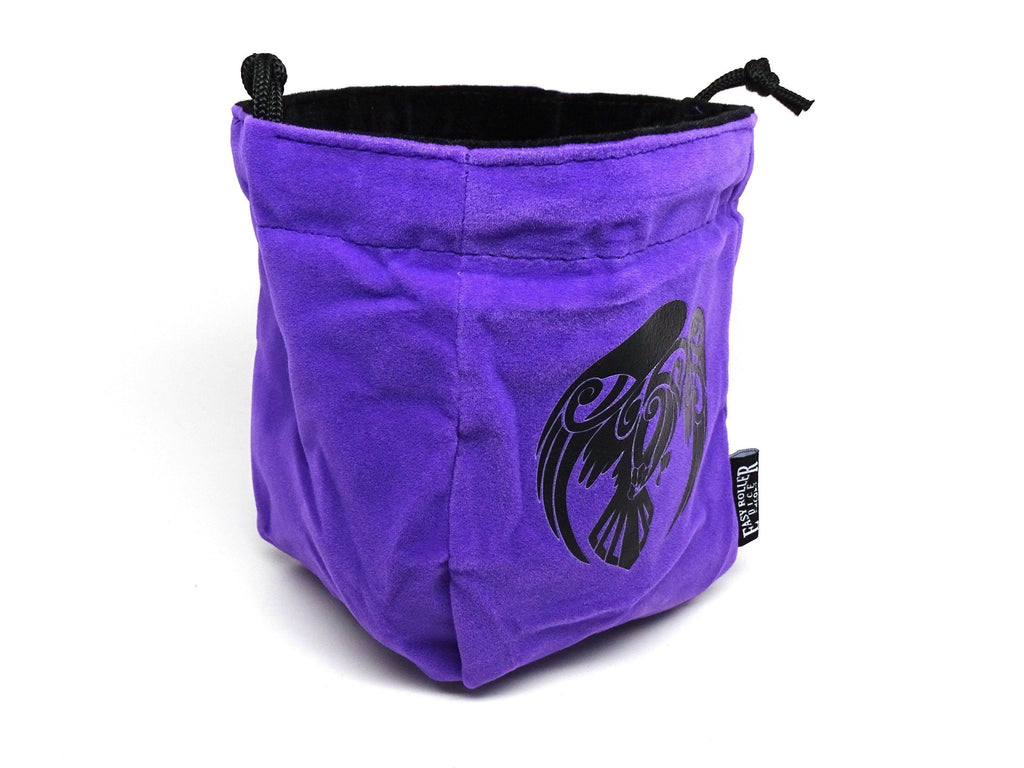 Raven Reversible Microfiber Self-Standing Large Dice Bag - Role-Players