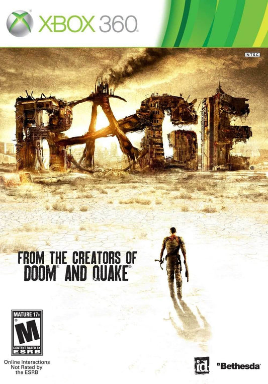 Rage (Xbox 360) - Game Manual Only
