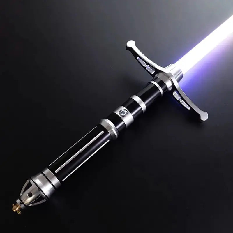 Rebellion Ranger lightsaber Metal Lightsaber RGB Pixel Laser Sword 28 fonts with 16G SD card, Smooth Swing Laser Sword Toys Gift