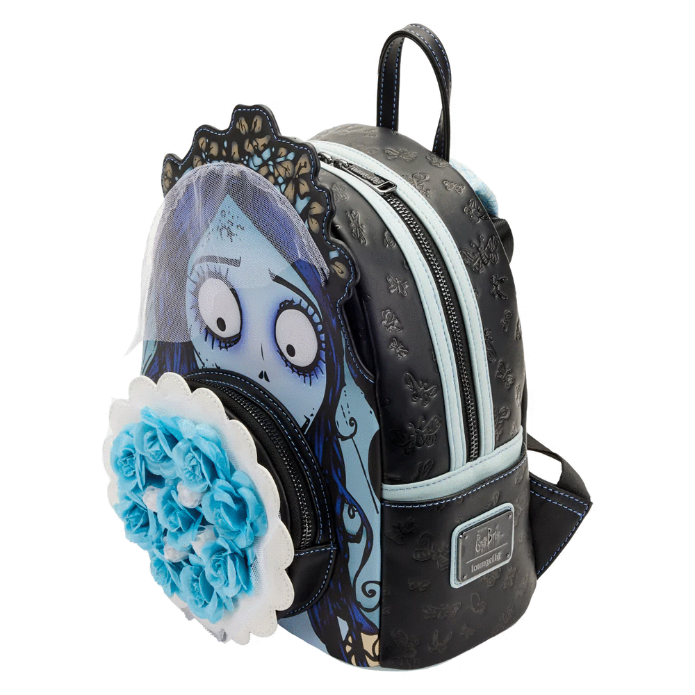 LoungeFly The Corpse Bride Emily Bouquet Mini Backpack
