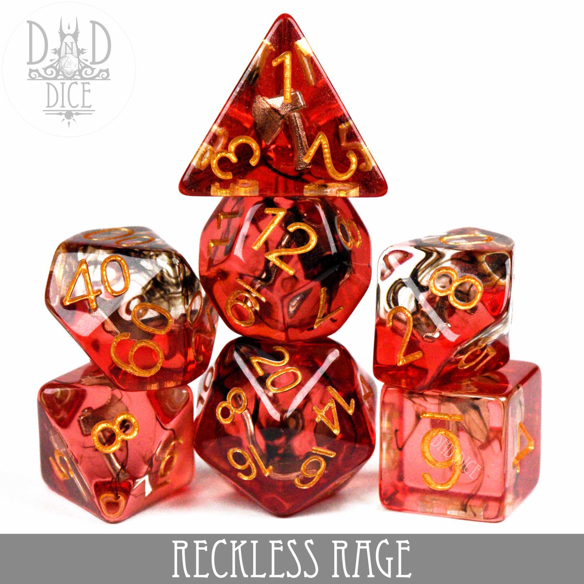 Reckless Rage Dice Set