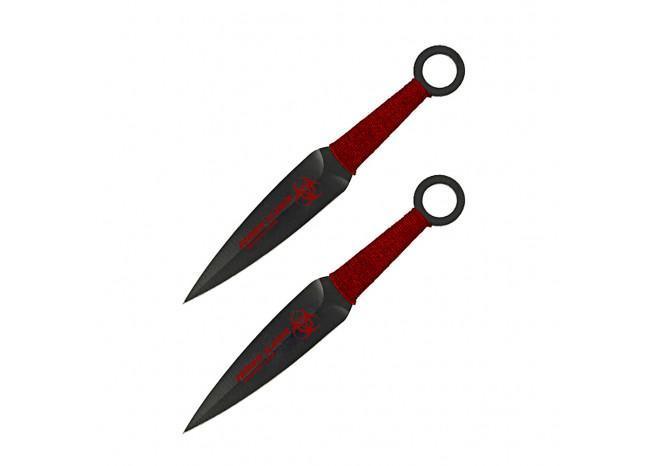 Zombie Slayer Recovery Crew Ninja Sword Throwing Knife Set-3