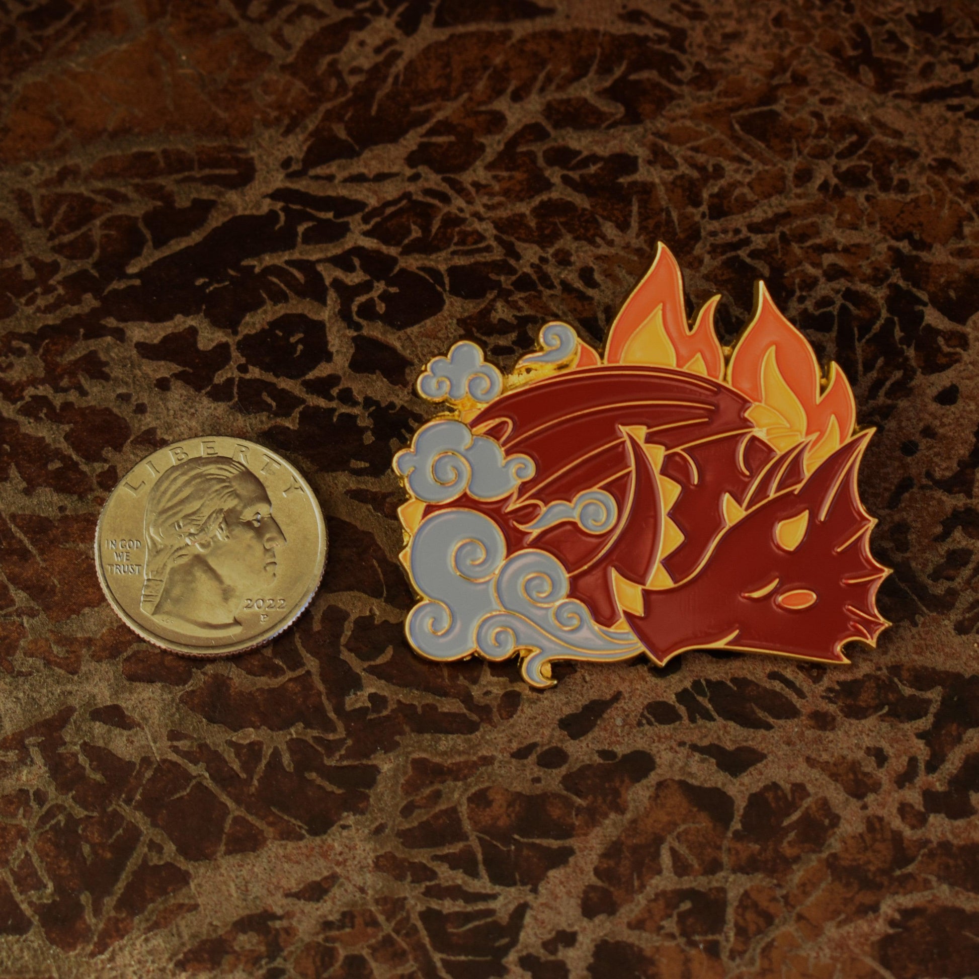 Red Dragon Pin