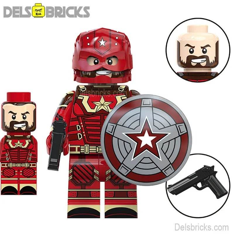 Red Guardian Thunderbolts Best Lego Minifigures Custom Toys NEW - 