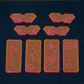 Fluorescent Scifi Screens - Communication Array / Fluorescent Red