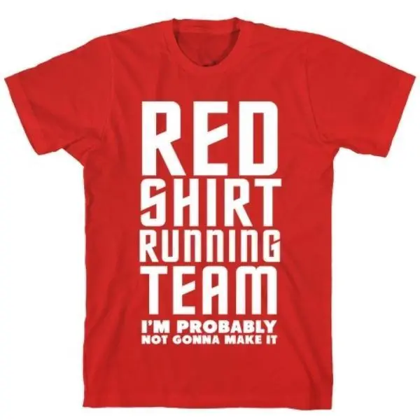 RED SHIRT RUNNING TEAM T-SHIRT