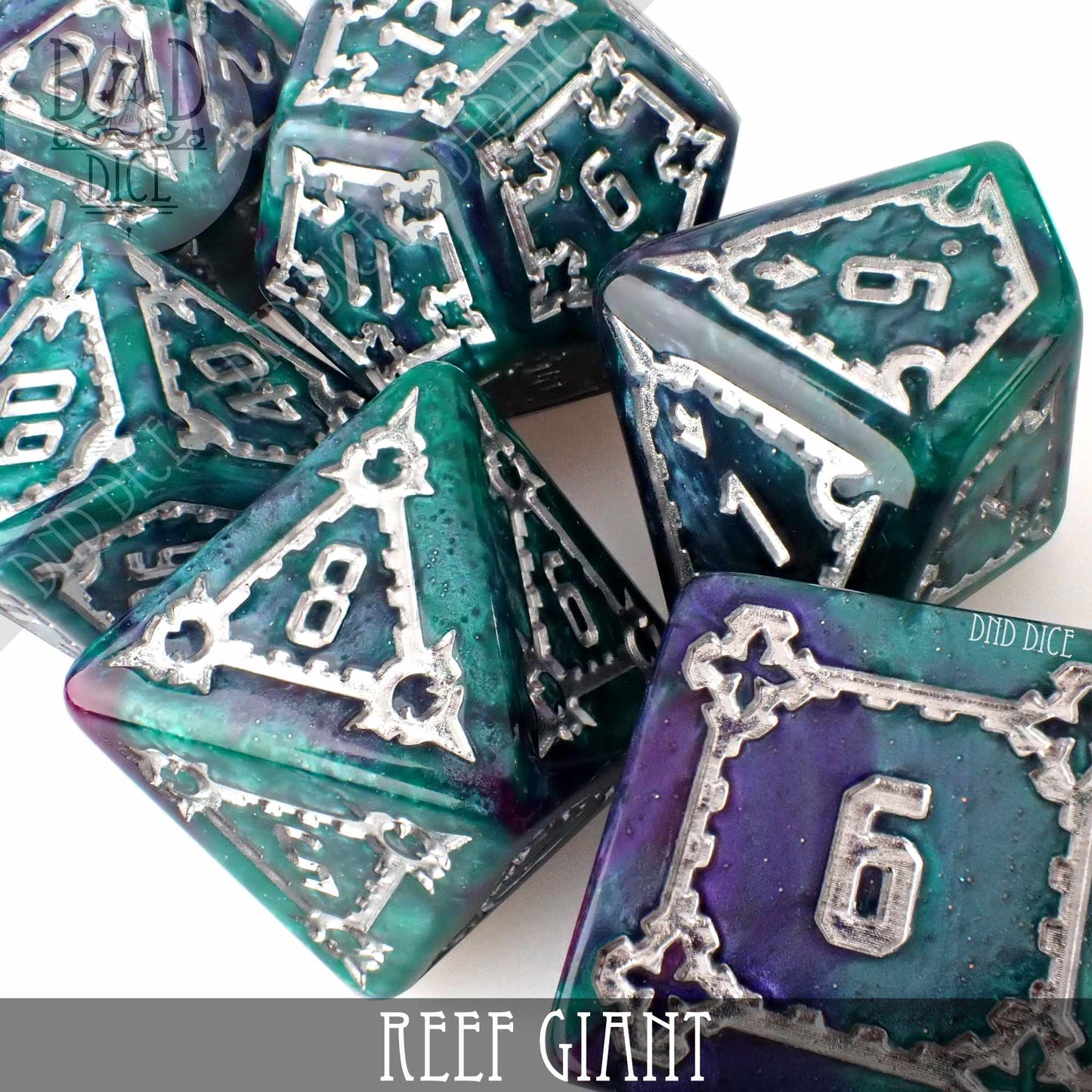 Reef Giant Dice Set (Oversized)