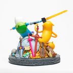 Jake and Finn Statue