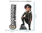 Capricorn Sticker and Magnet - Celestial Sea-Goat Horoskins™ – Zodiac Earth Sign | Waterproof & UV-Proof - Sticker / Regular
