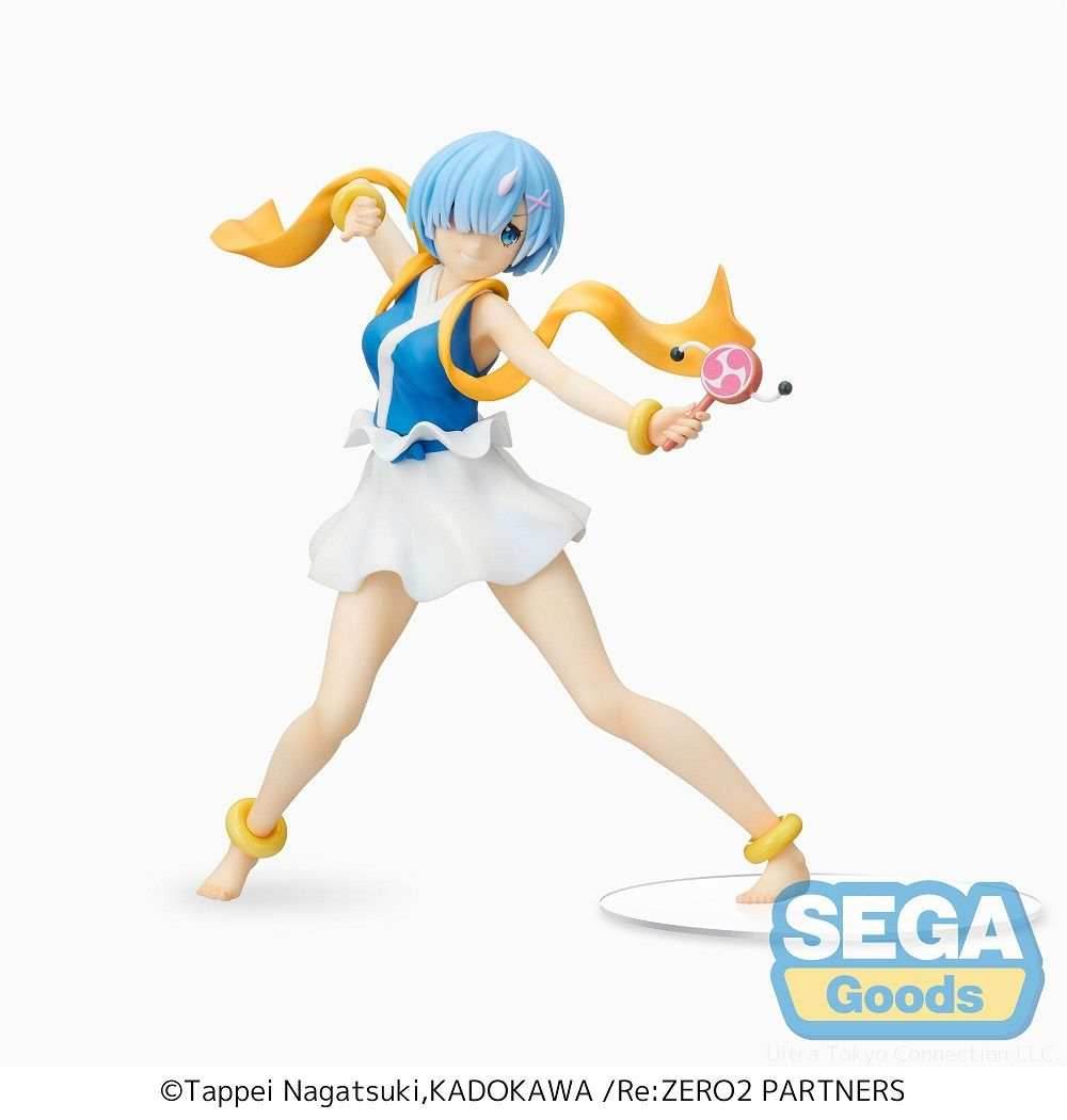 SEGA Re:Zero – Starting Life in Another World – Rem (Wind God Ver.) SPM Figure (Japanese Version) - 