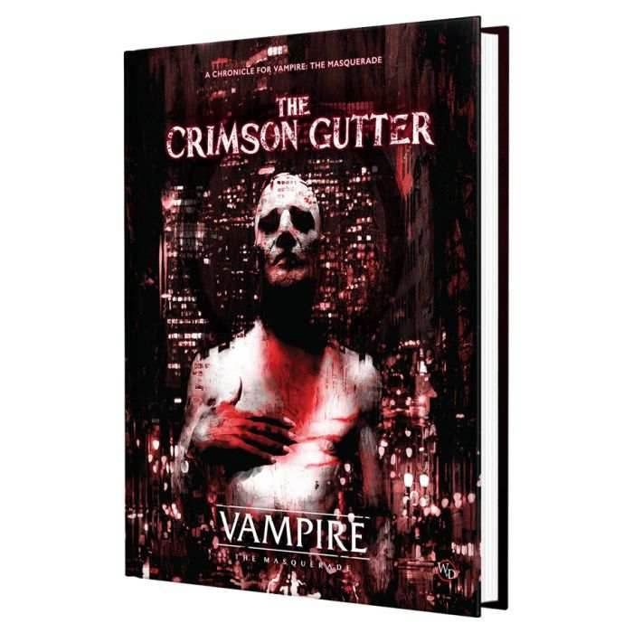 Vampire The Masquerade: 5th Edition - The Crimson Gutter Chronicle Book - 