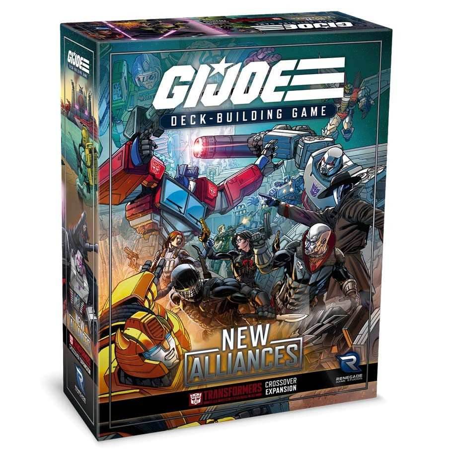 G.I. JOE Deck Building Game: New Alliances - Tansformers Crossover Expansion - 