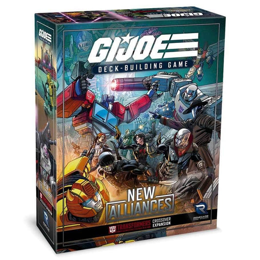 G.I. JOE Deck Building Game: New Alliances - Tansformers Crossover Expansion - 