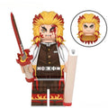 Rengoku Kyoujurou Demon Slayer Anime Lego Minifigures Custom Toys 1