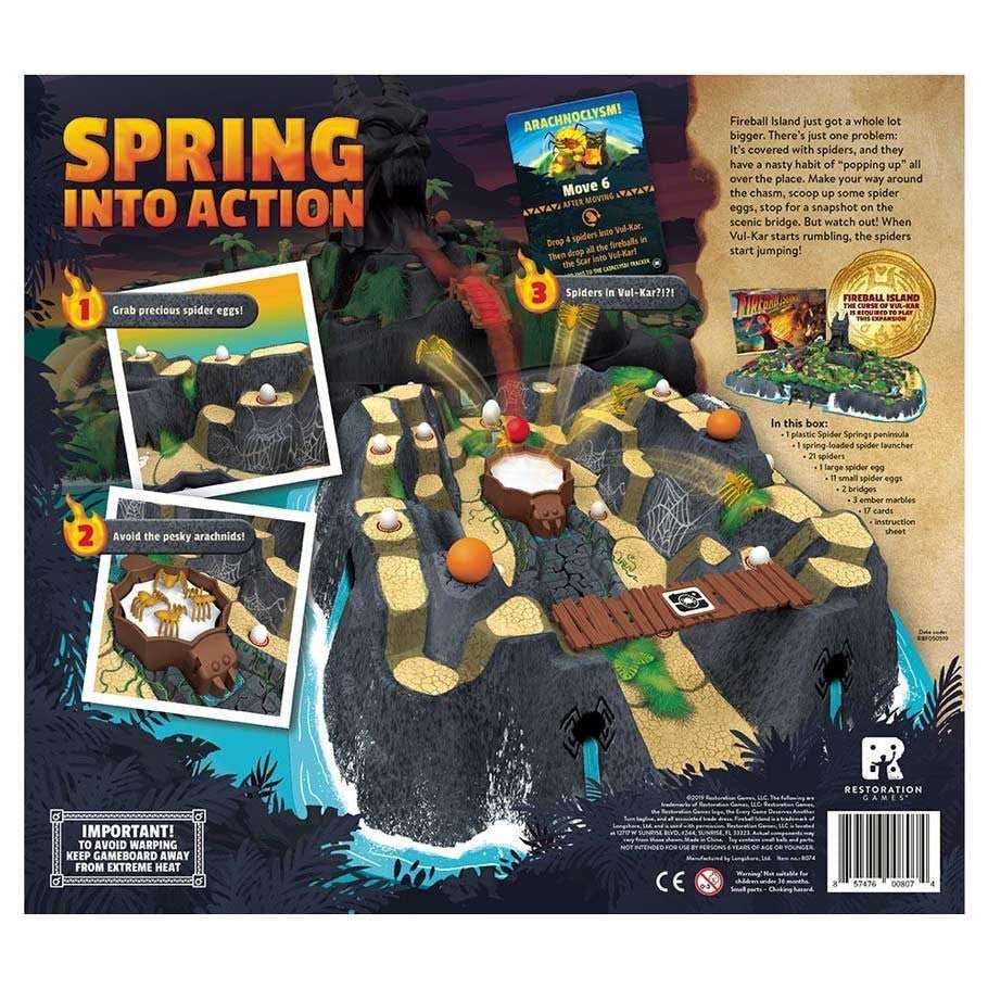 Fireball Island: Spider Springs Expansion - 