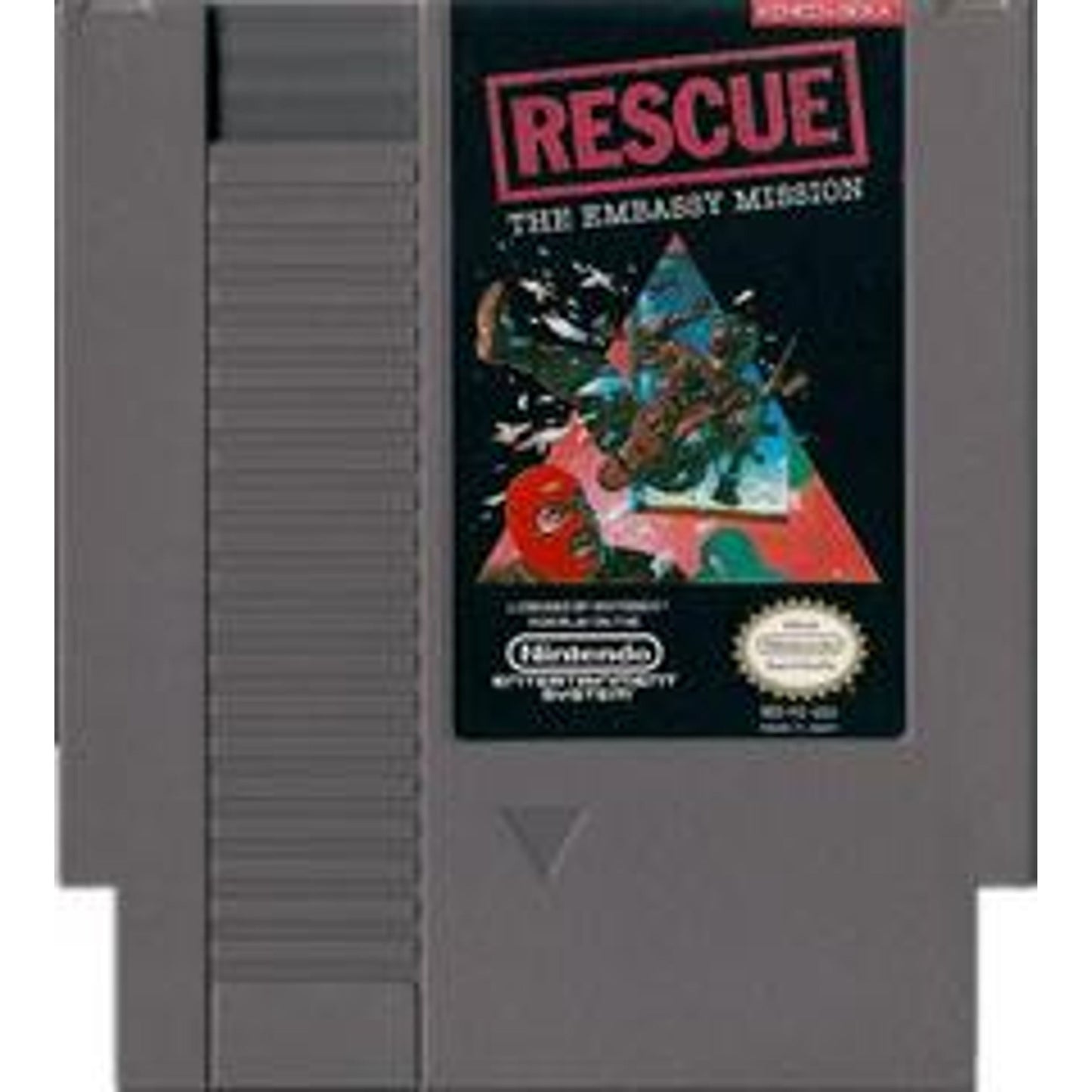 Rescue The Embassy Mission - NES (LOOSE)