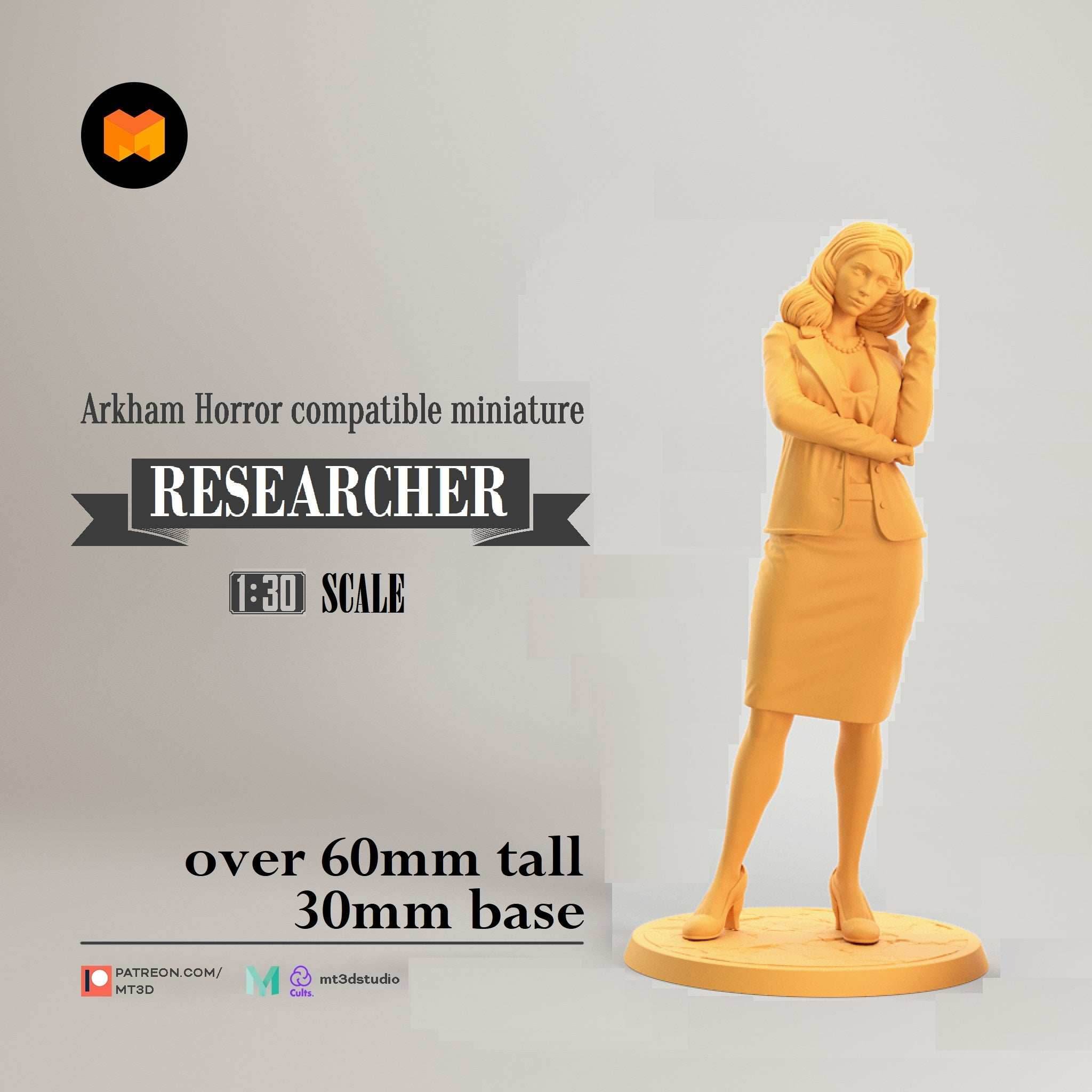 Arkham Compatible Investigator: The Researcher (Mandy Thompson) - 