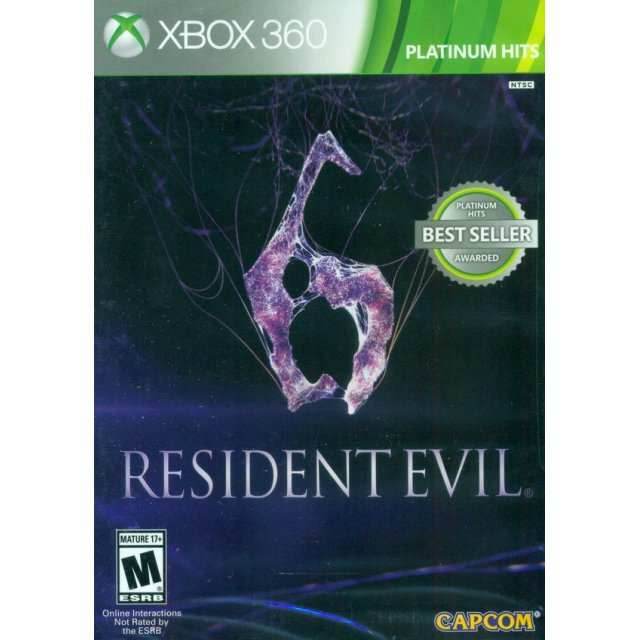 Resident Evil 6 Platinum Hits (Xbox 360) - Brand New