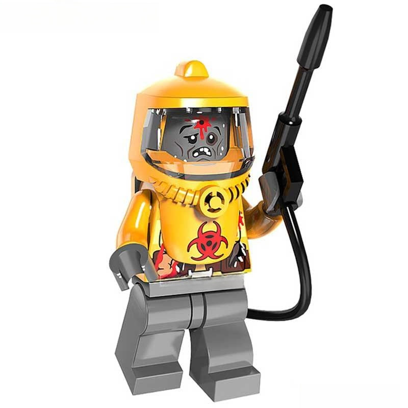 Resident Evil Hazmat Zombie Lego Minifigures Custom Toys NEW