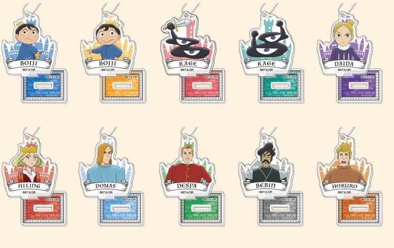 Ranking of Kings Stand Mini Acrylic Keychain Blind Box (1 Blind Box) - 