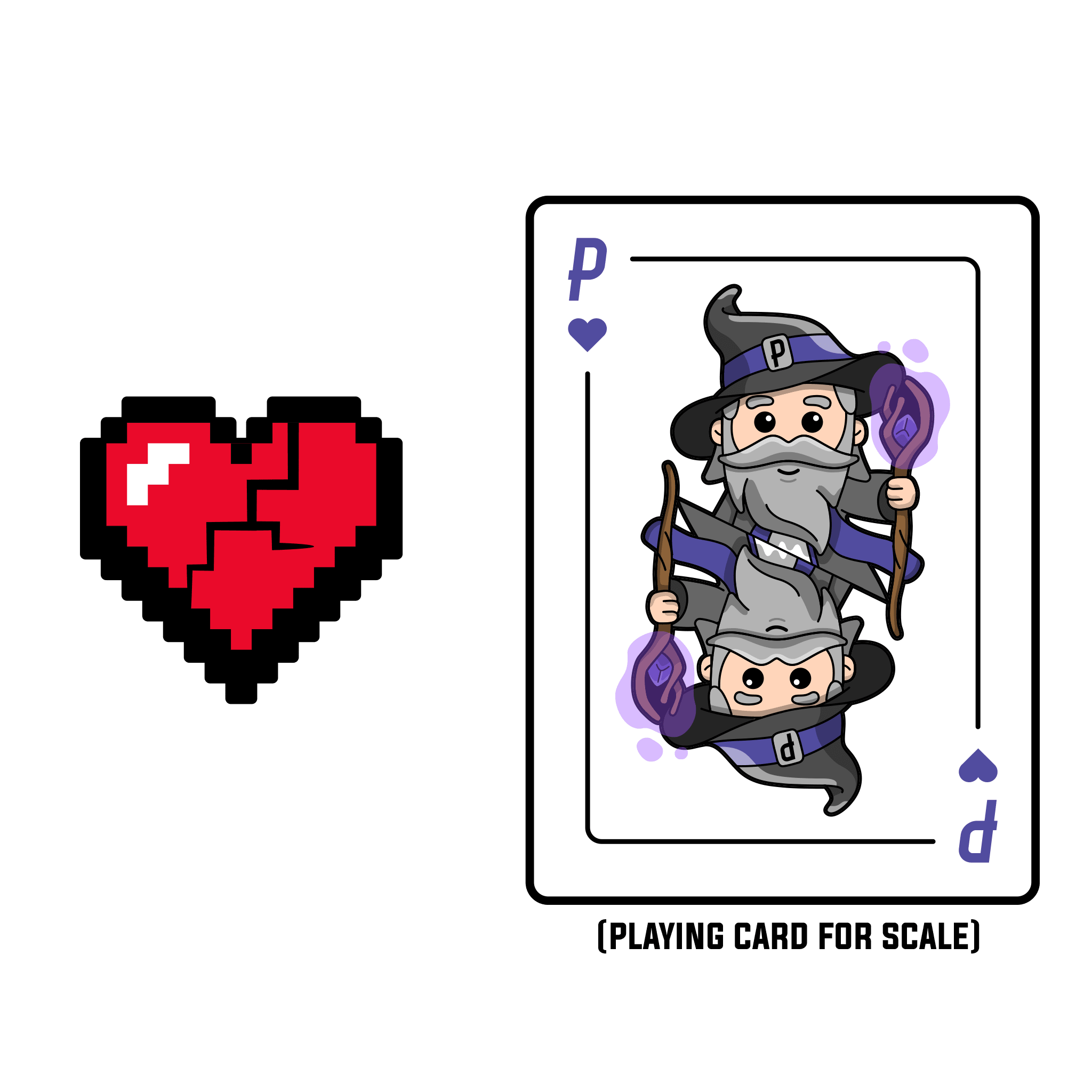 Retro Gaming - Pixel Heart (Broken)