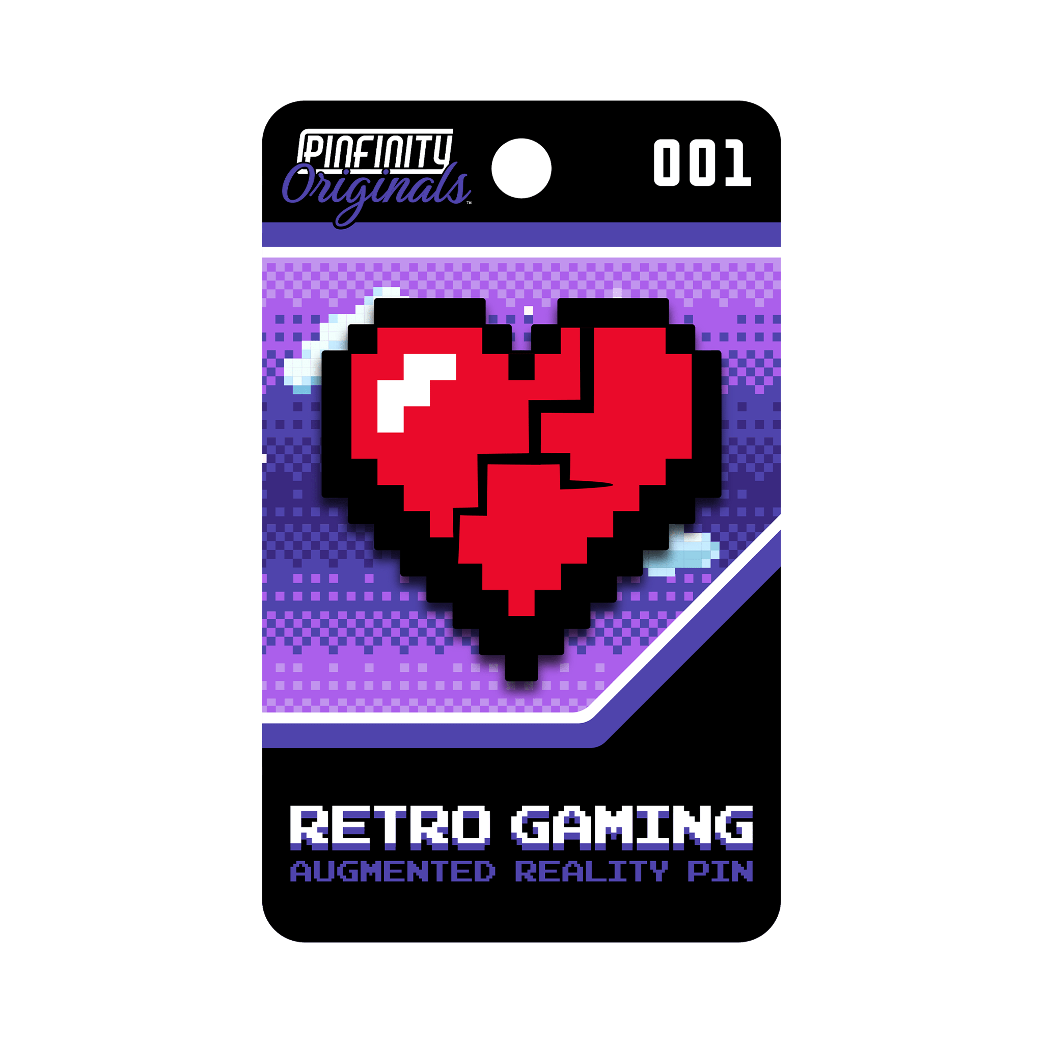 Retro Gaming - Pixel Heart (Broken)