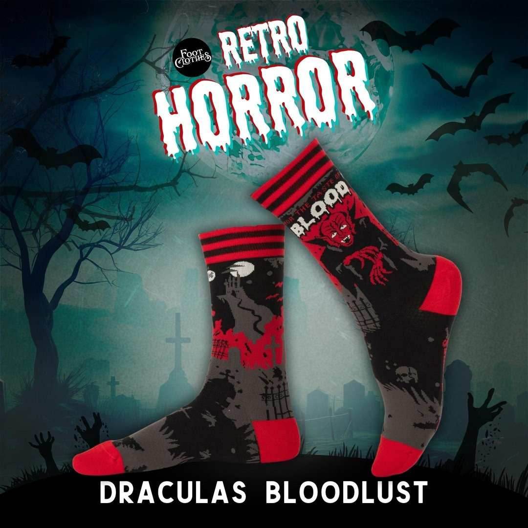 Retro Horror Crew Sock Pack | 4 Designs - 