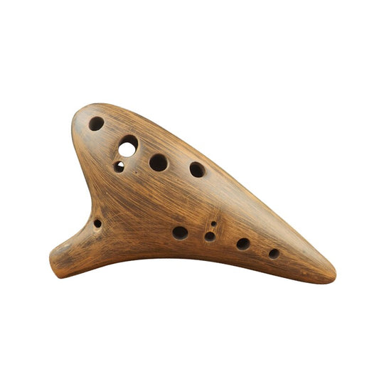 Retro Ocarina Bass Playing Millennium Elegant