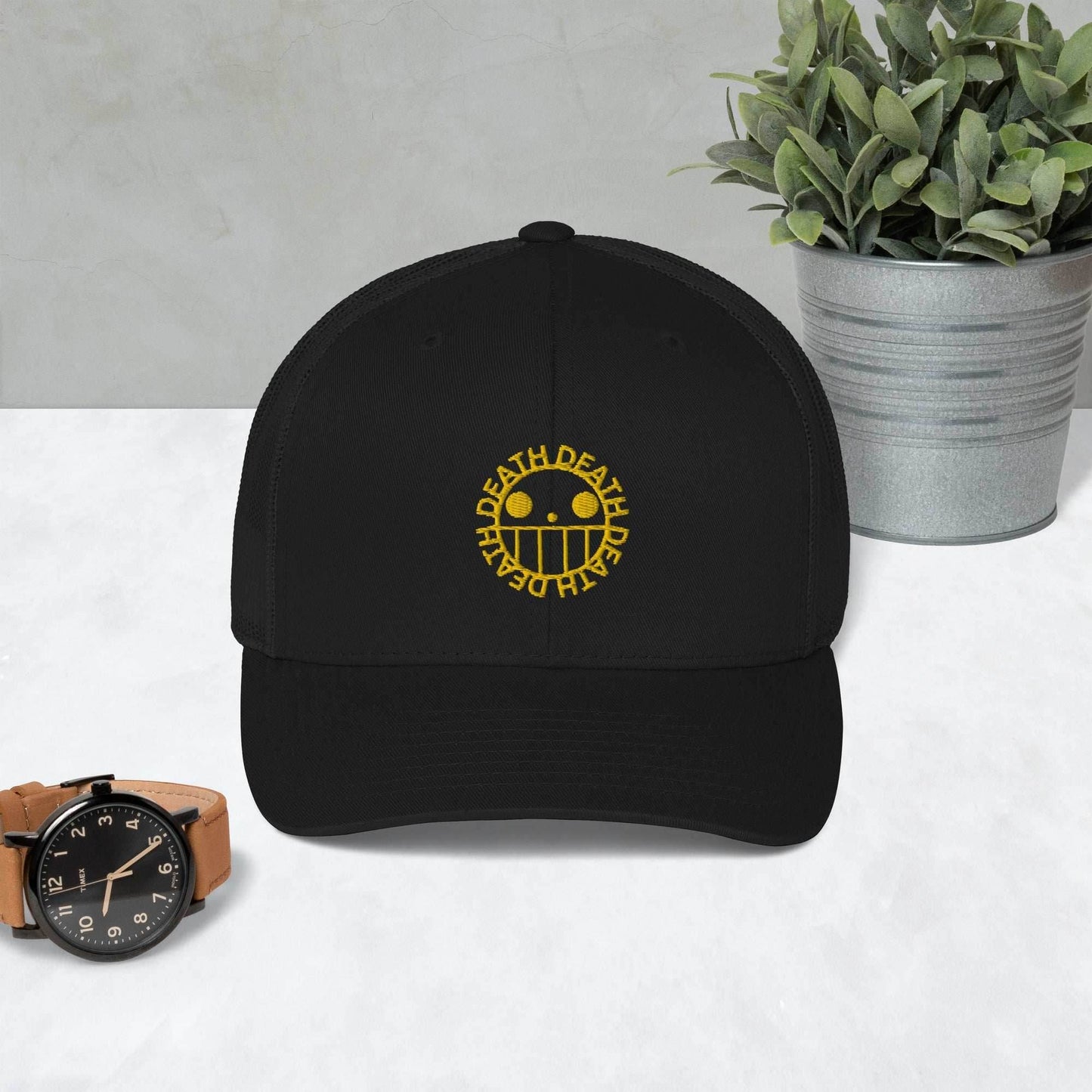 Trafalgar Death Anime Trucker Hat - Black
