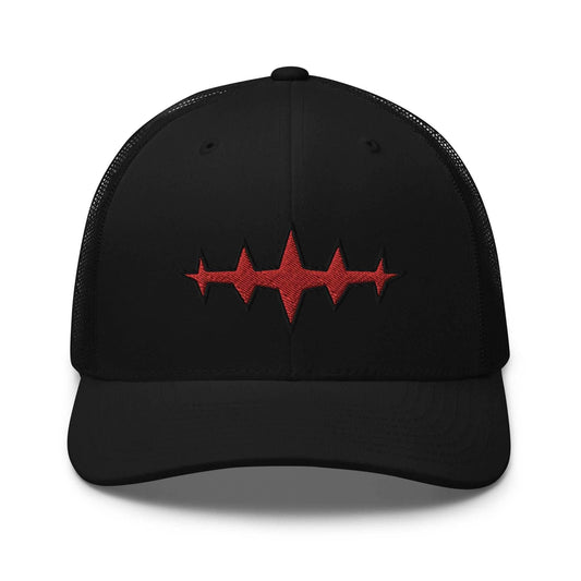 Asta Devil Form Embroidered Unisex Anime Trucker Hat - 