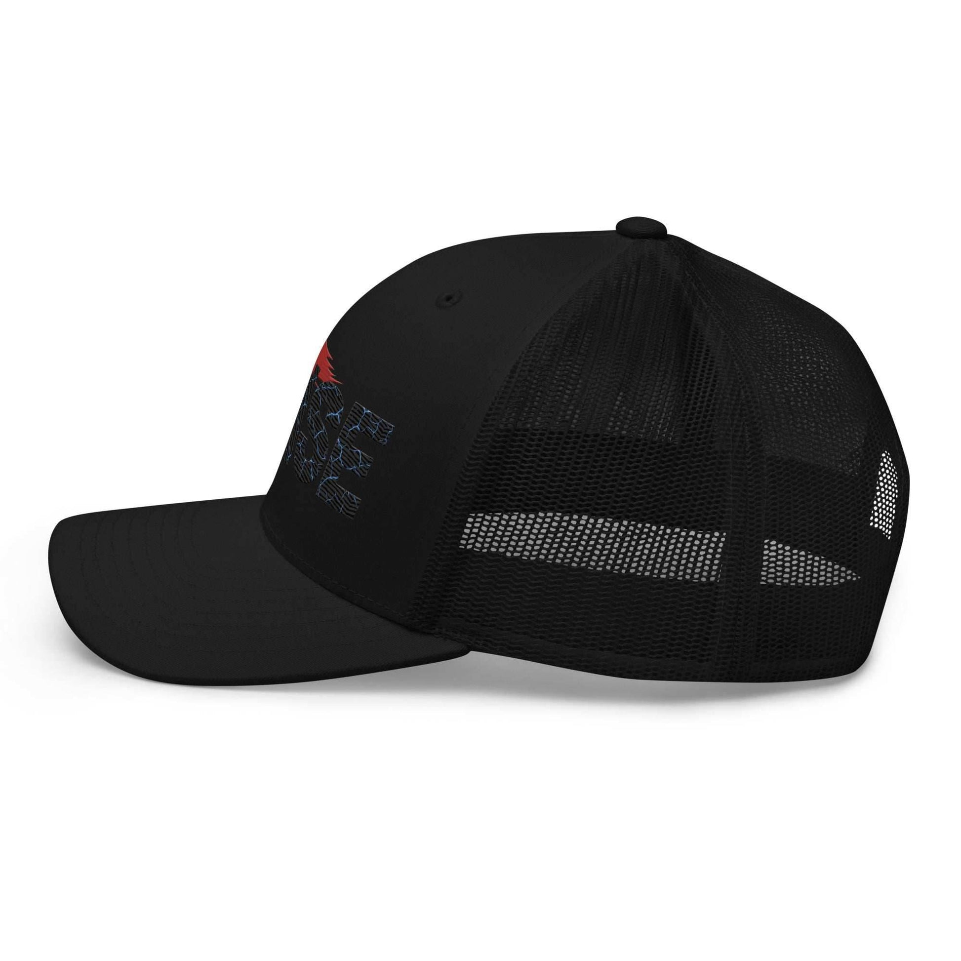 Igris Arise Embroidered Unisex Anime Trucker Hat - Black
