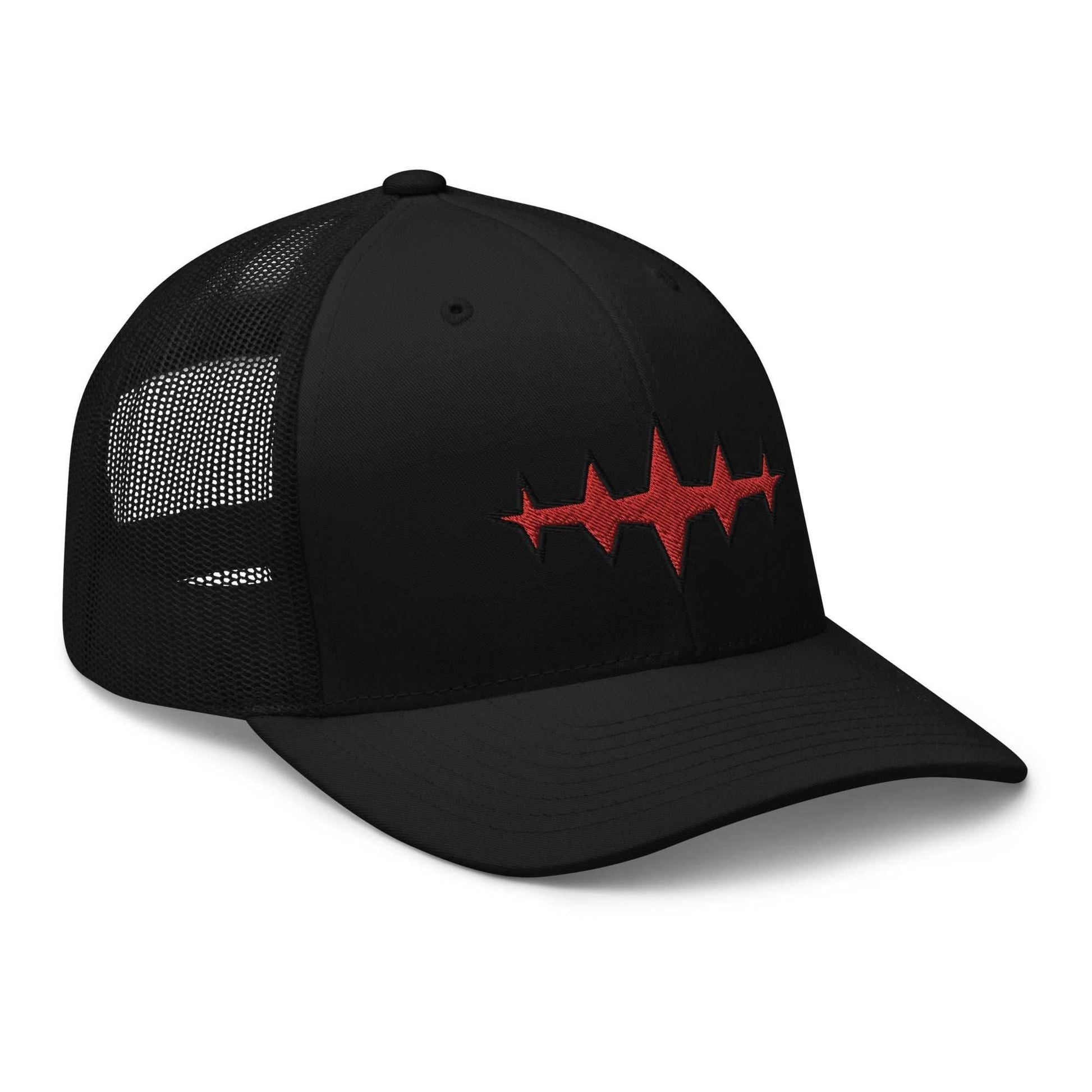 Asta Devil Form Embroidered Unisex Anime Trucker Hat - 