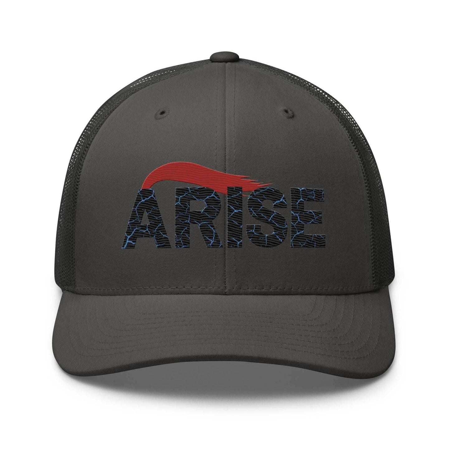 Igris Arise Embroidered Unisex Anime Trucker Hat - gray