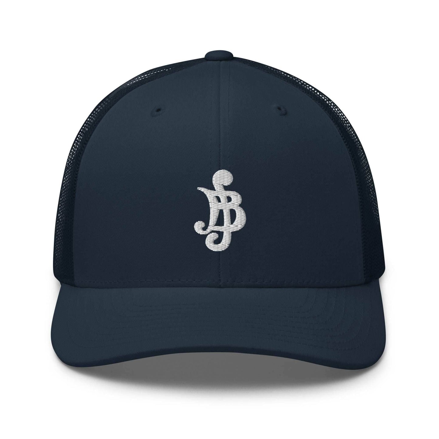 Nami Berries Embroidered Anime Trucker Hat - Navy