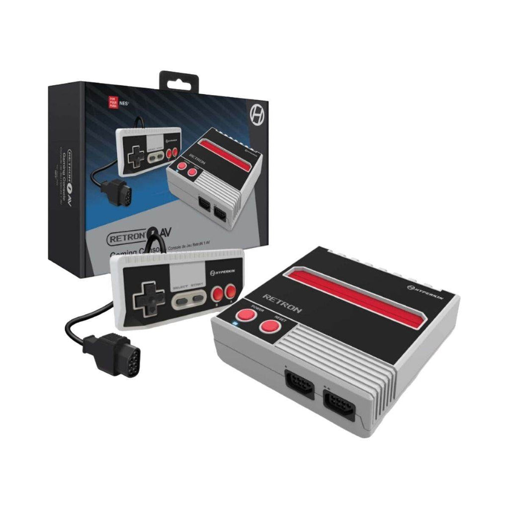 RetroN 1 AV Gaming Console Compatible With NES® (Gray) (NEW) - 