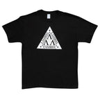 Revenge of the Nerds Lambda Lambda Lambda Adult Black T-Shirt