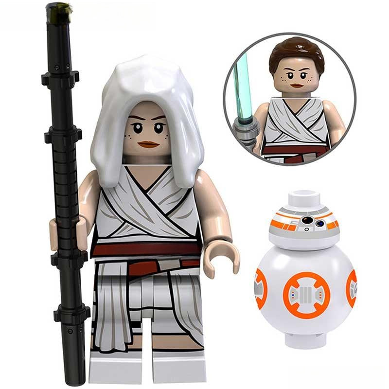 Rey Skywalker NEW Lego Star Wars Minifigures Custom Toys