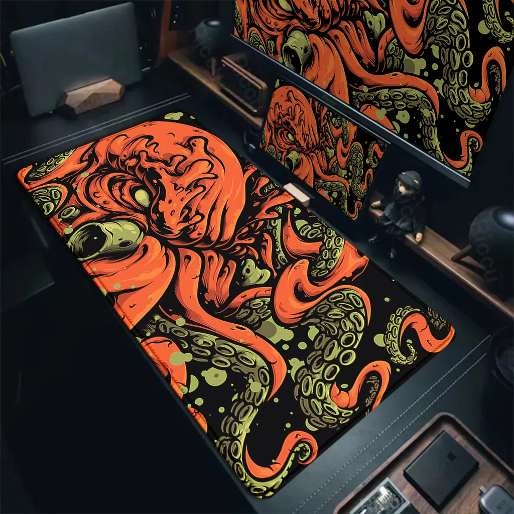 Riccu large octopus gaming mouse pad, XL Waterproof