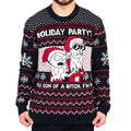 Rick & Morty Son of a B Holiday Sweater - S