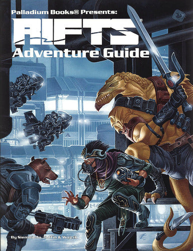 Rifts Adventure Guide couverture souple