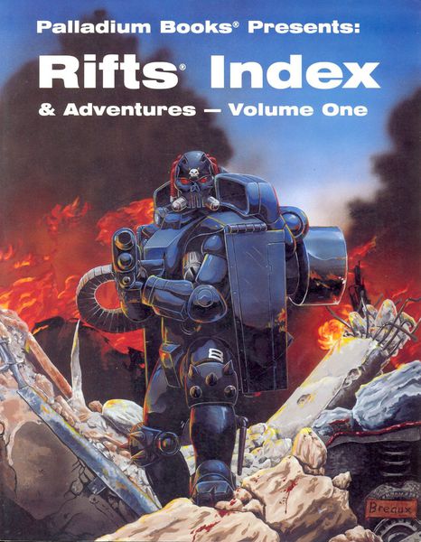 Index des Rifts et Aventures Volume Un