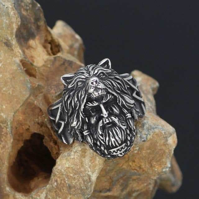 Vikings Berserker Stainless Steel Ring - 9