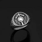 Vikings Tiwaz Rune Stainless Steel Ring - 9