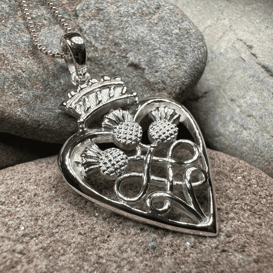 Luckenbooth Thistle Necklace - 18