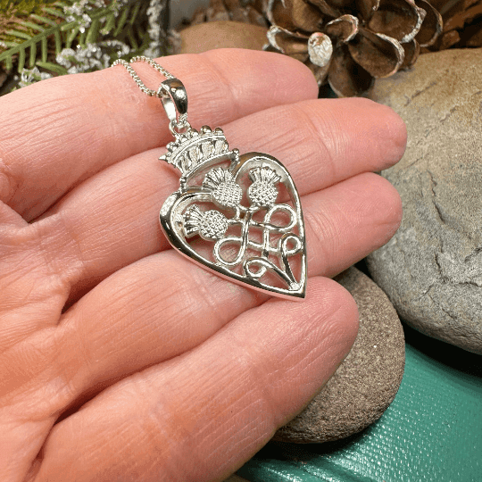 Luckenbooth Thistle Necklace - 18