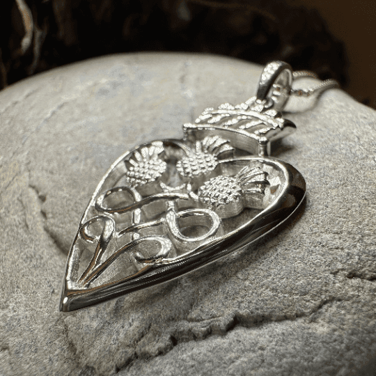 Luckenbooth Thistle Necklace - 18
