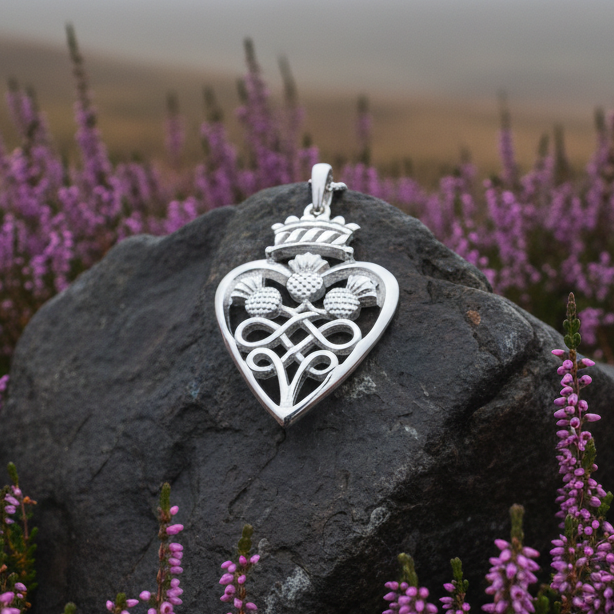 Luckenbooth Thistle Necklace